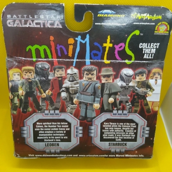 Minimates Battlestar Galactica TRU Series 1 Leoben - Picture 2 of 12